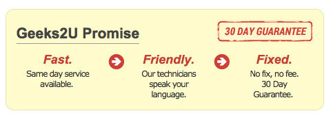Geeks2U’s second guarantee