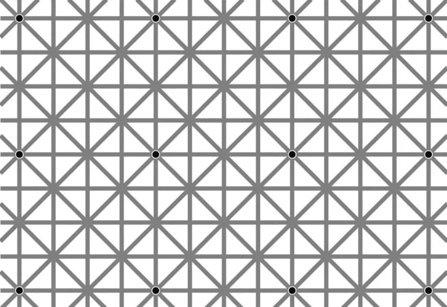 Grid illusion