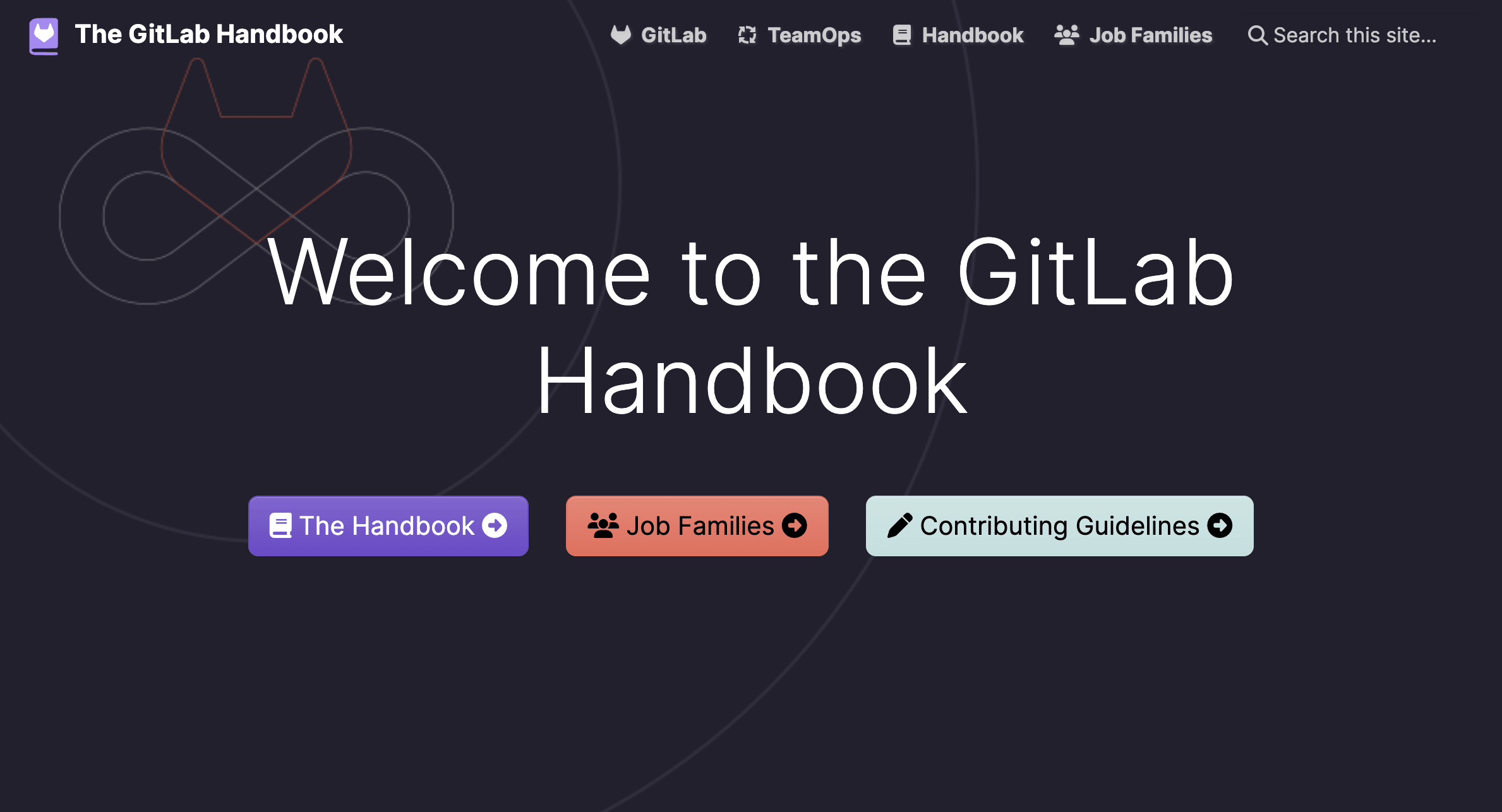 A screenshot of the Gitlab documentation website