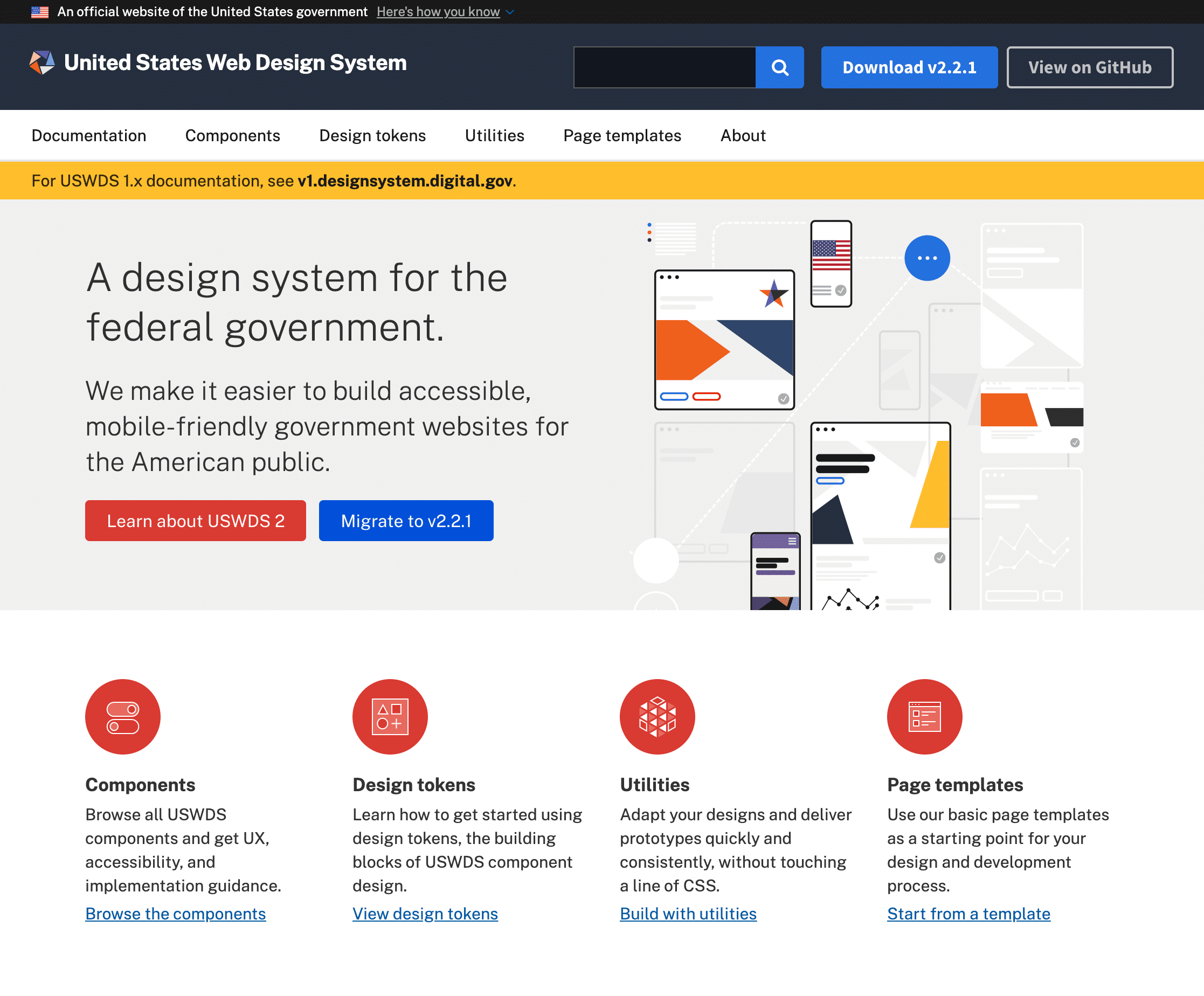 A design system for the federal government