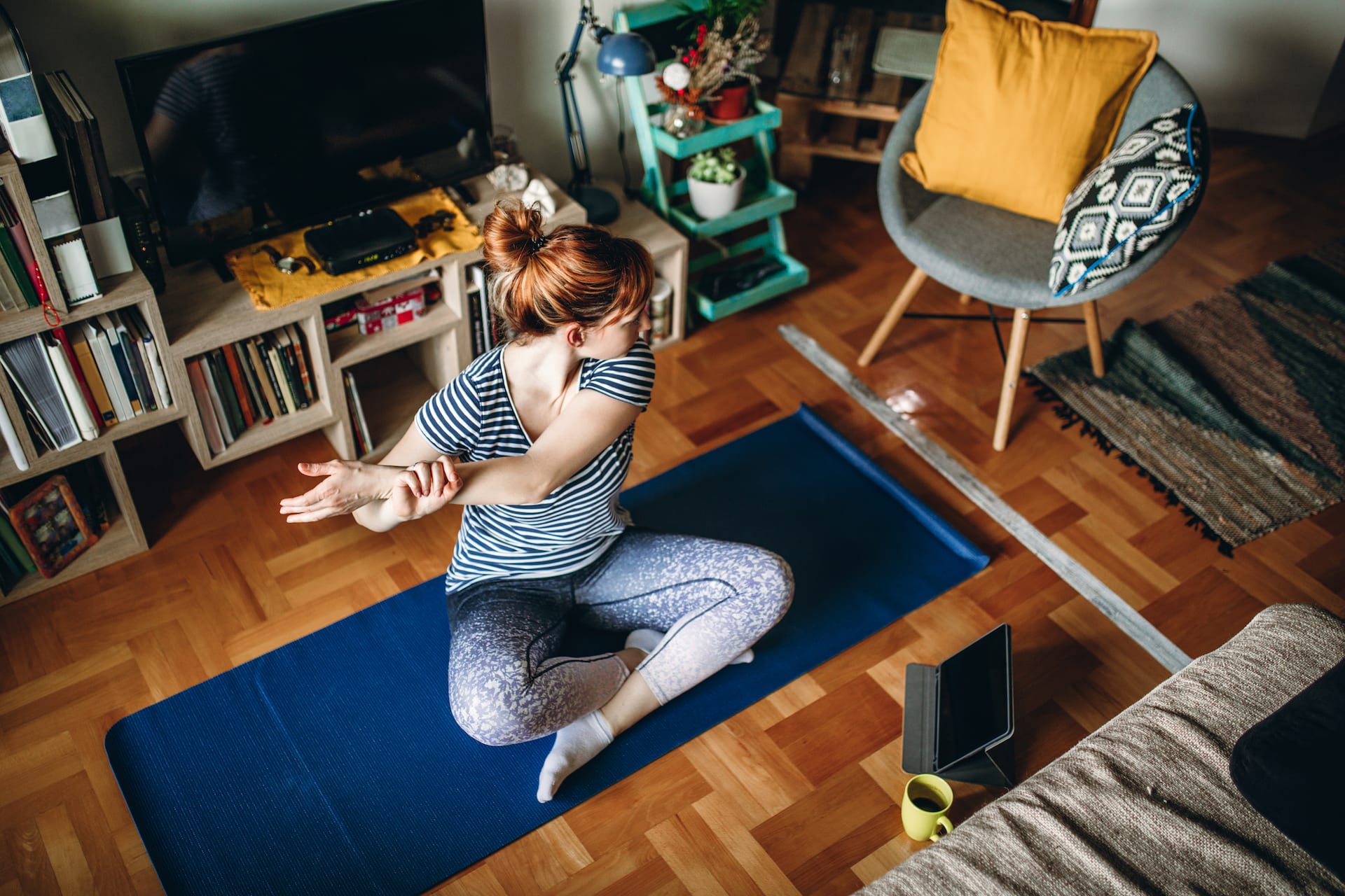 Yoga at home