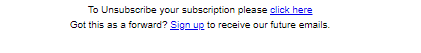 Easy Unsubscribing
