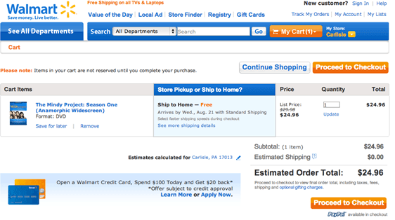 Walmart eCommerce