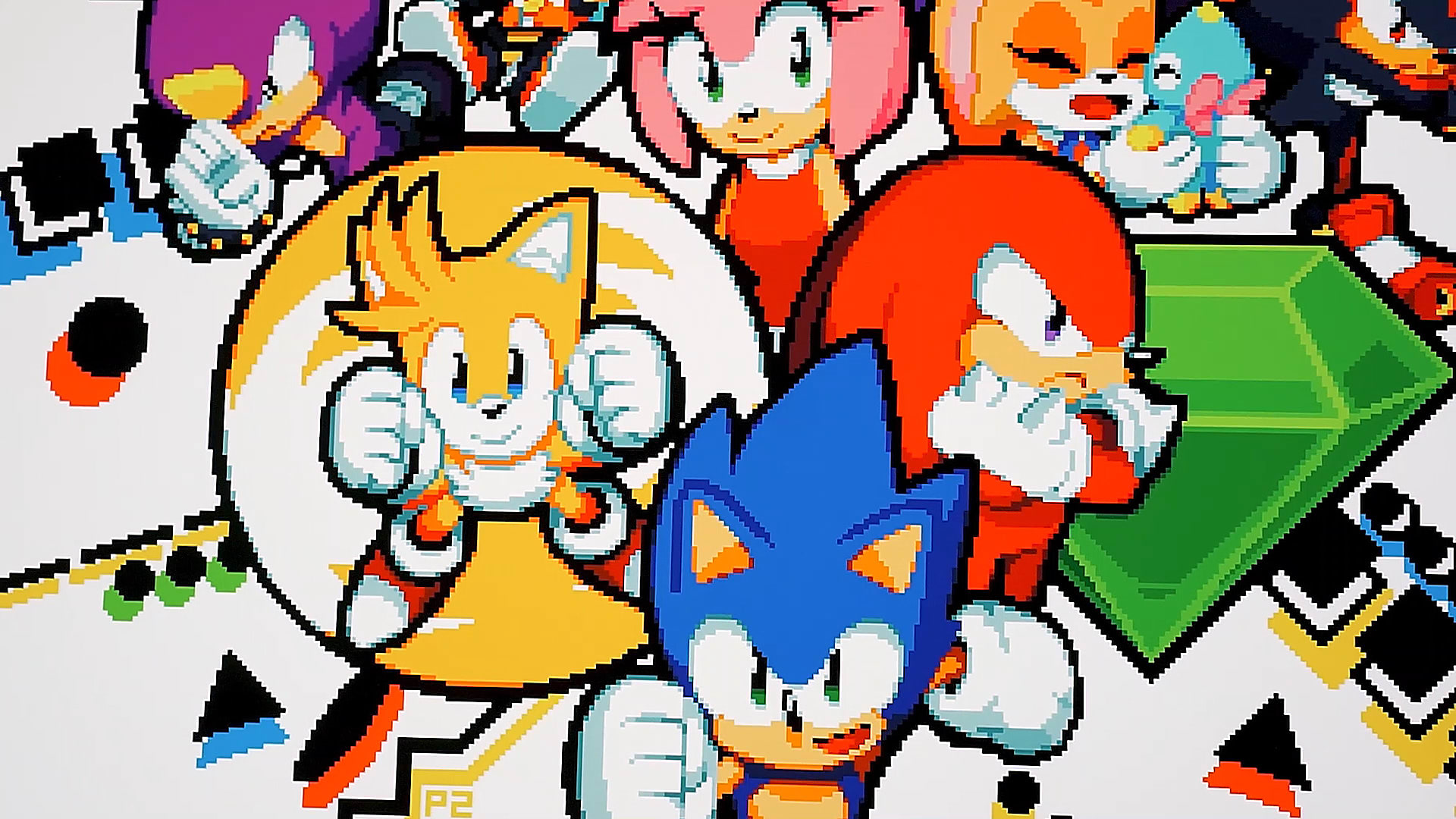 Unique Sonic Print | Officially licensed by Sega | Cook and Becker