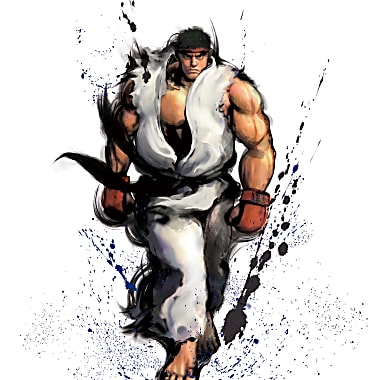 Evil Ryu, hadoken, Street Fighter Alpha 3, Super Street Fighter IV