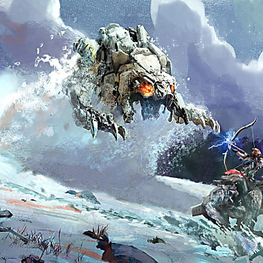 JUL201442 - HORIZON ZERO DAWN #2 CVR B GAME ART WRAP - Previews World