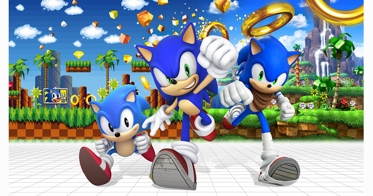 Sonic the Hedgehog Classic Sonic · Creative Fabrica