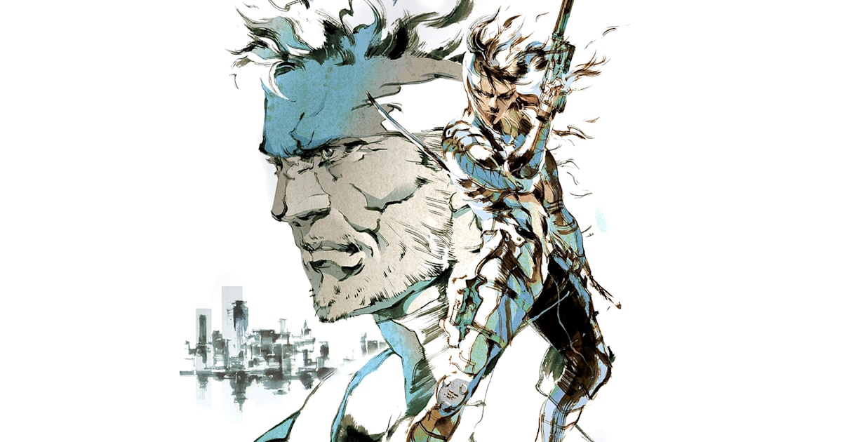 MGS2. Solid Snake Portrait. Yoji Shinkawa.