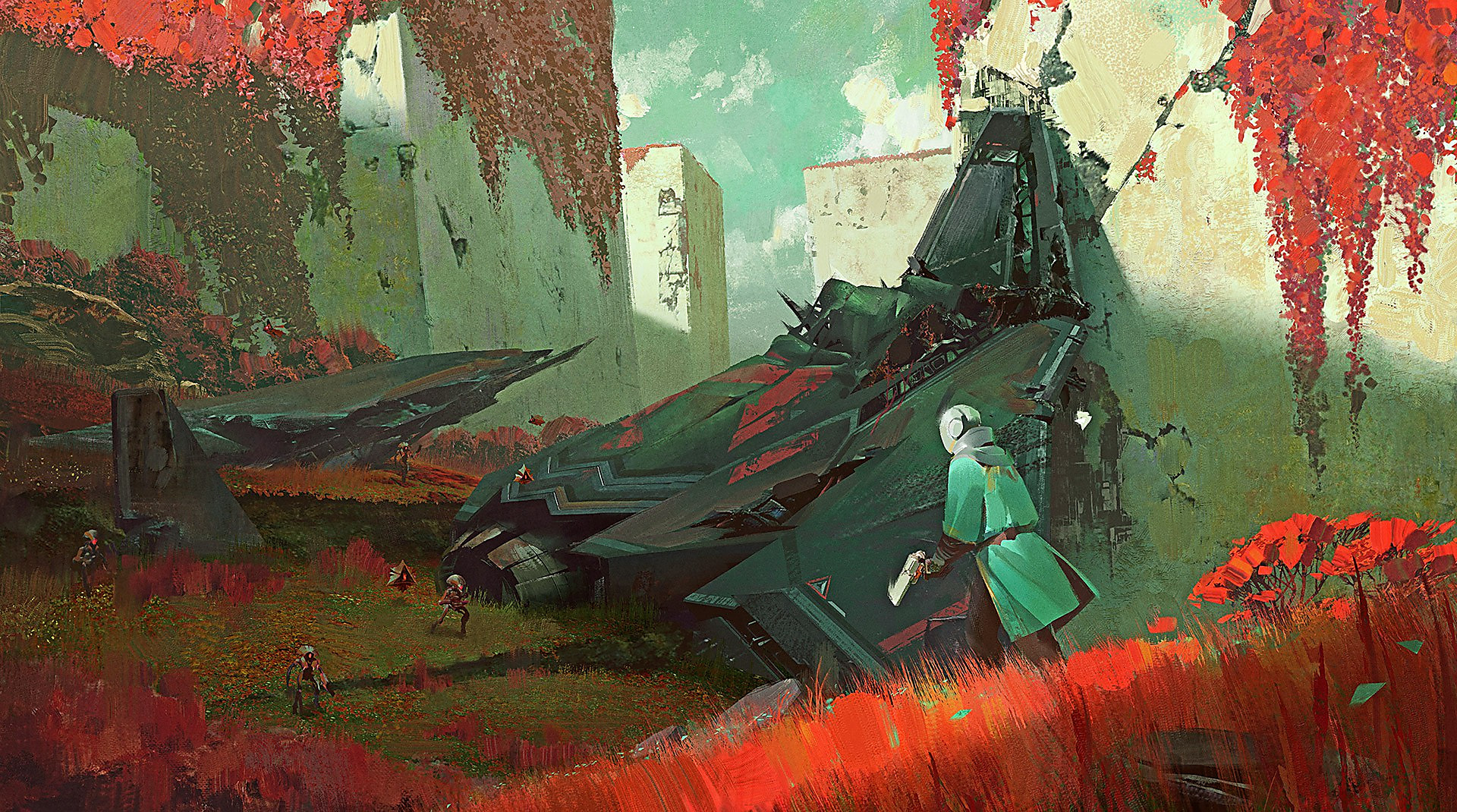 Artwork Myriad Crash Destiny 2 Bungie Cook And Becker