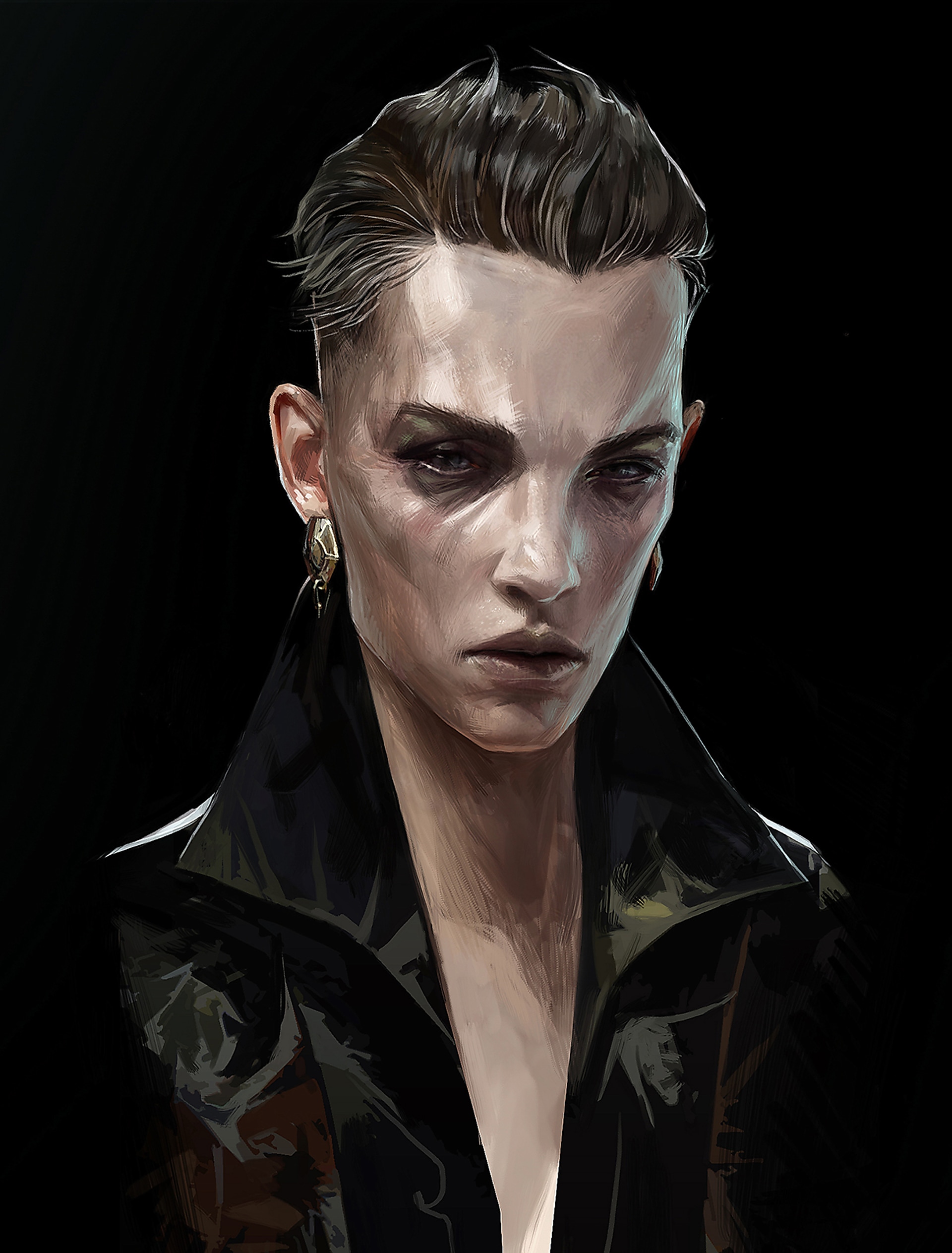 Artwork Delilah Portrait Dishonored 2 Arkane Studios Cook