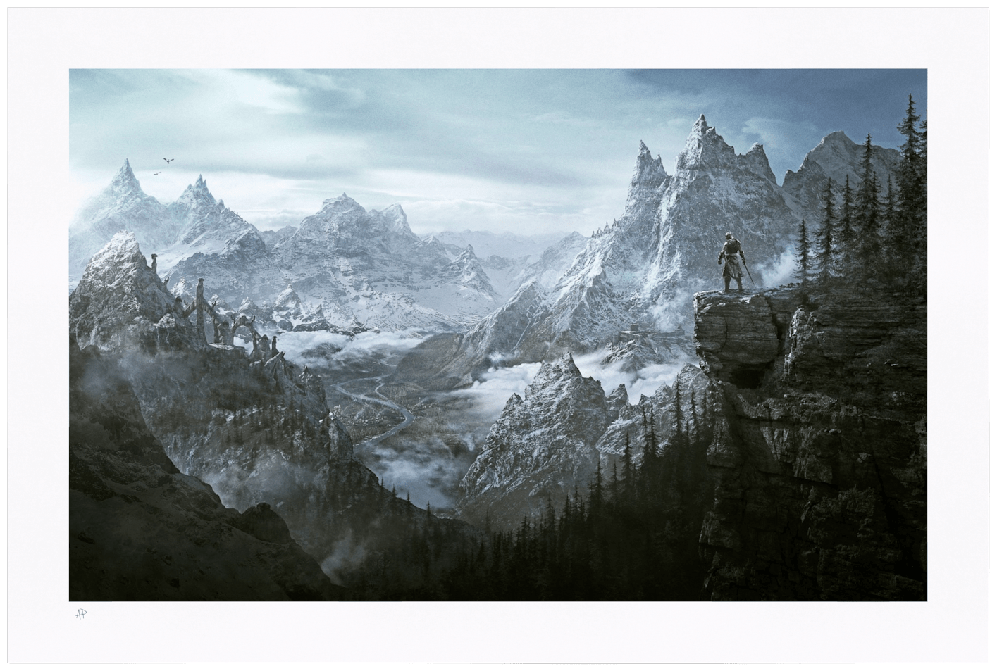 Artwork Realm Of The Dragonborn Skyrim Bethesda Softworks Cook And Becker