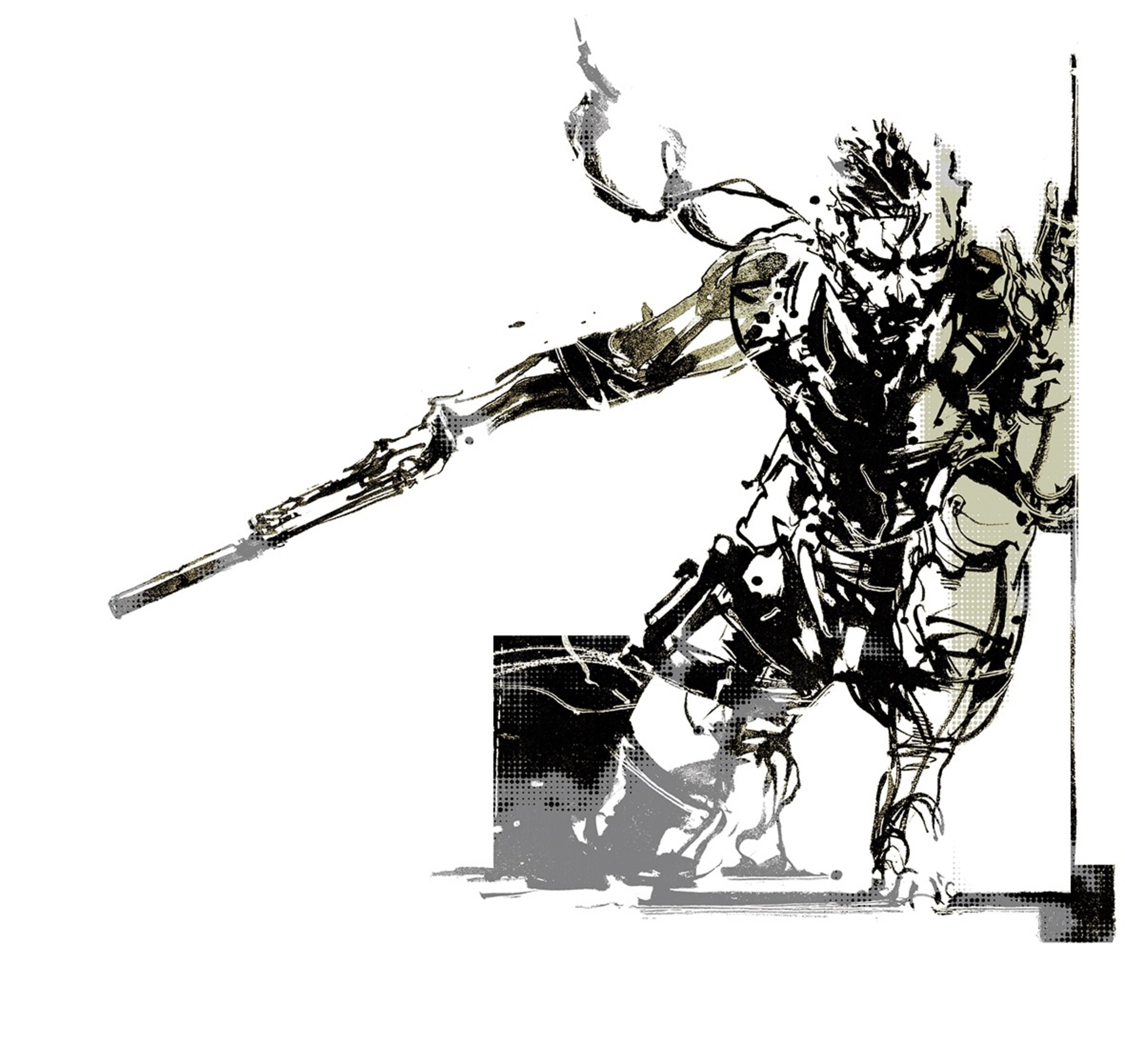 Metal gear solid art yoji shinkawa