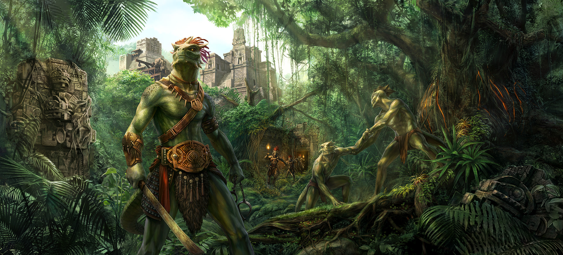 The Elder Scrolls Online key art | Cook and Becker