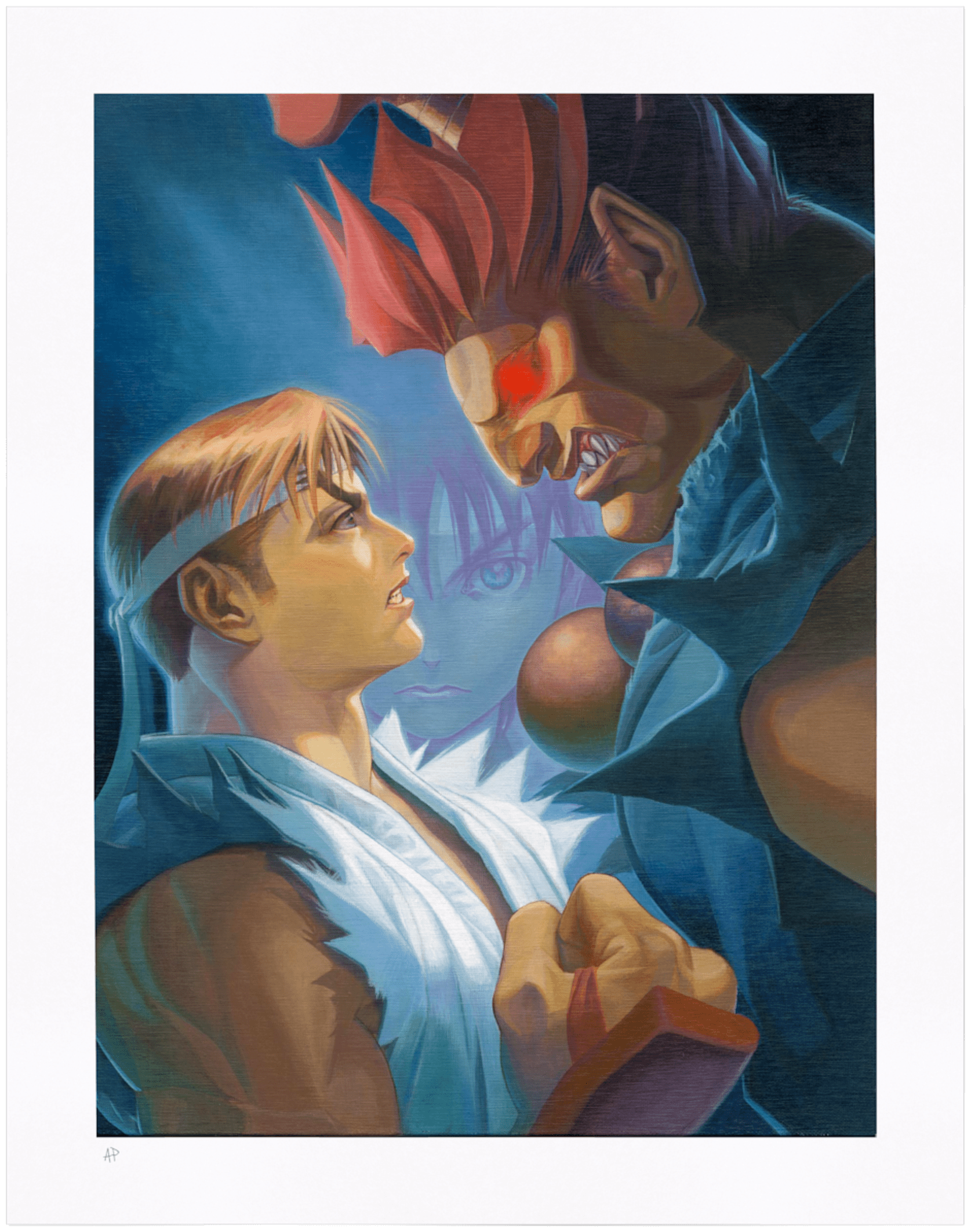 Akuma artwork #8, Street Fighter Alpha