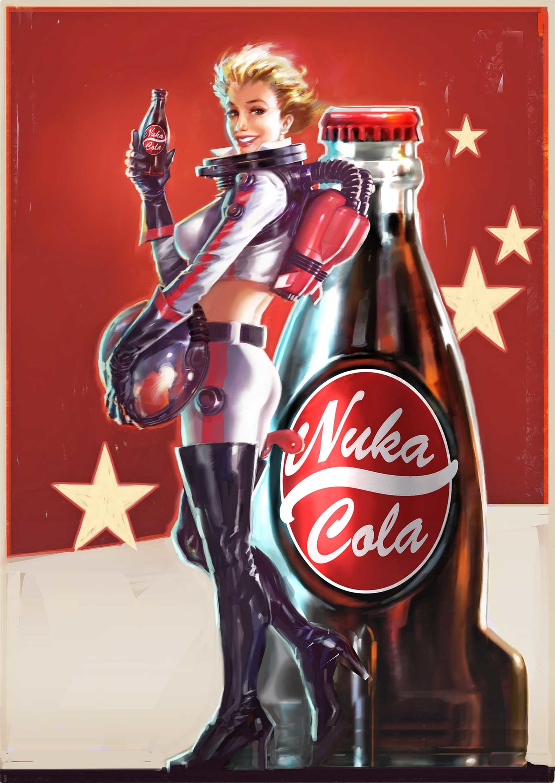 Artwork Nuka Cola 2, Fallout 4, Bethesda Softworks