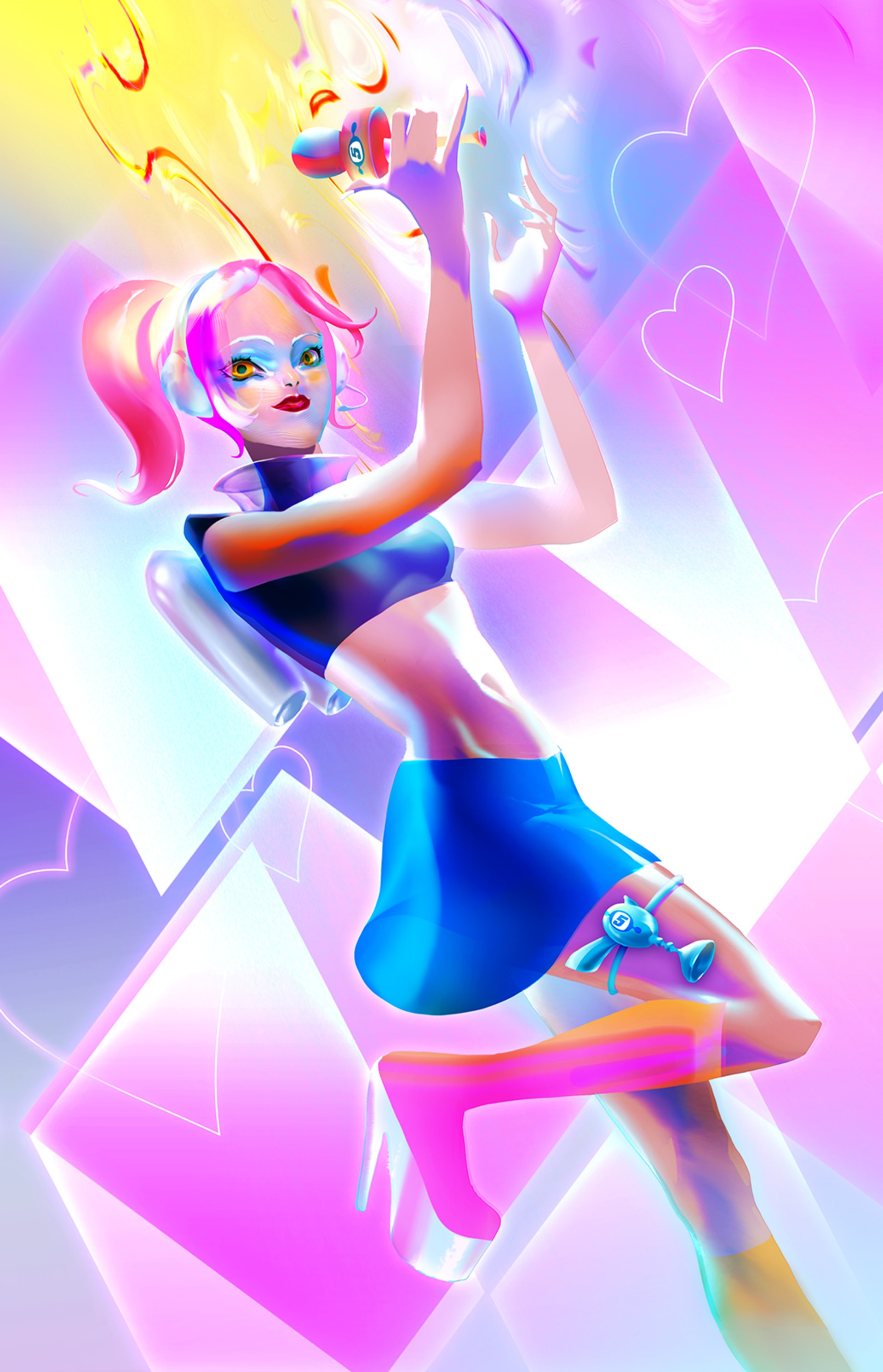 Limited edition Space Channel 5 print by Veronique Meignaud | Cook