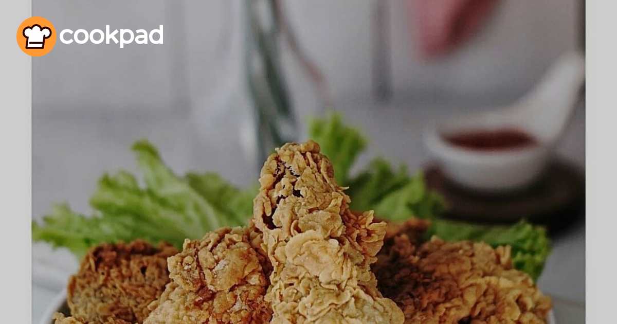 Resep Crispy Chicken Ayam Goreng Crispy ala KFC oleh Resep Crispy Chicken Ayam Goreng Crispy ala KFC oleh