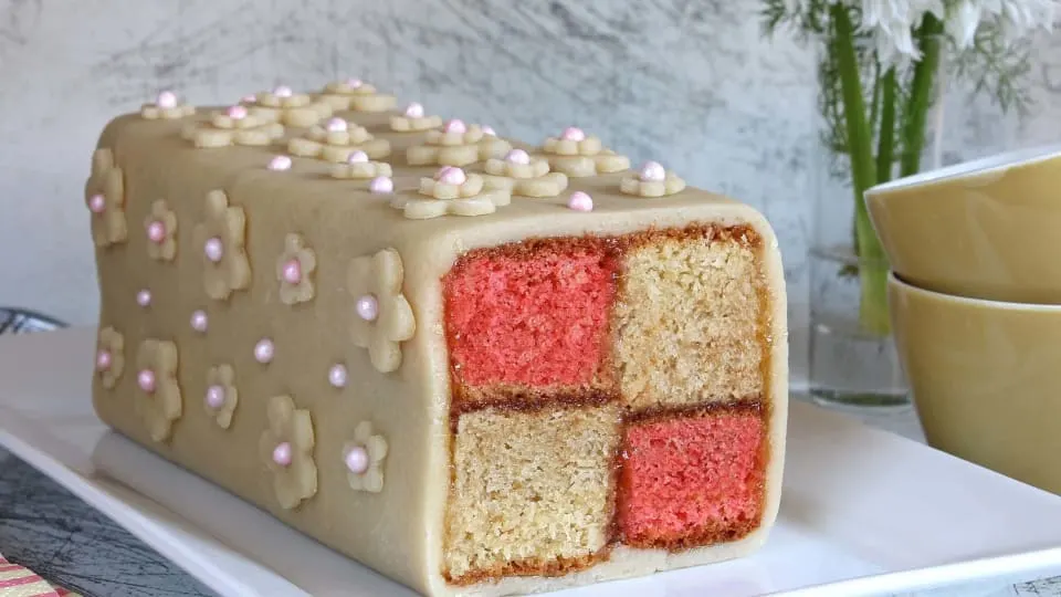 Gluten Free Battenberg Cake Recipe - Dairy Free Option