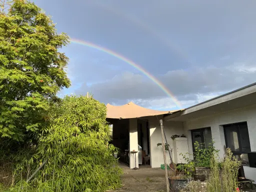 CoolBeans Location mit Regenbogen