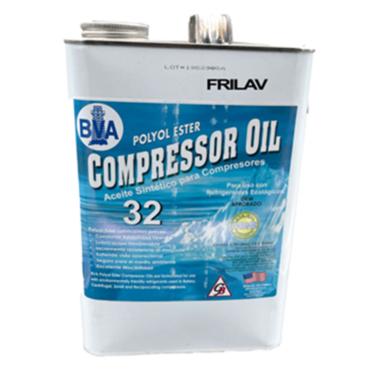 ACEITE POLIOESTER POE 32 DE 3.8 LT BVA