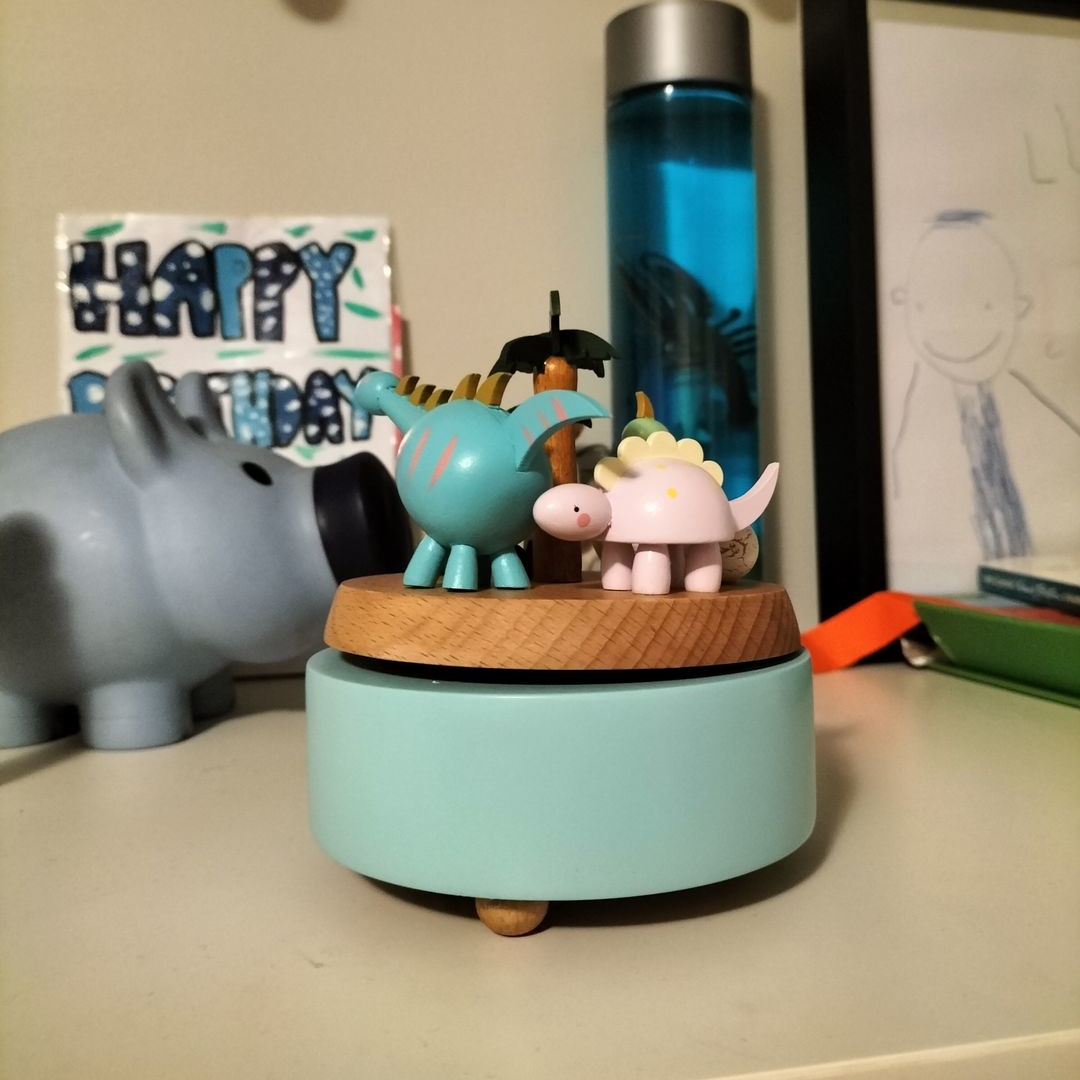 Dinosaur Paradise Wooden Music Box Photo by Ivana IvanaImage