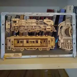 UGears Steam Express 2.5D Wooden Puzzle Kit Photo by Bill BillImage