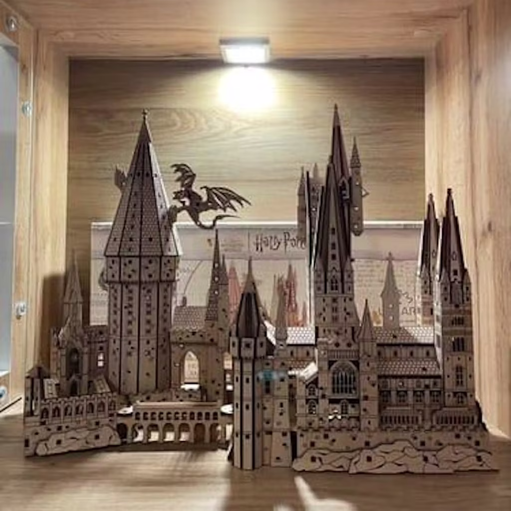 UGears Harry Potter Hogwarts Castle Wooden Model Kit Photo by Anonymous AnonymousImage