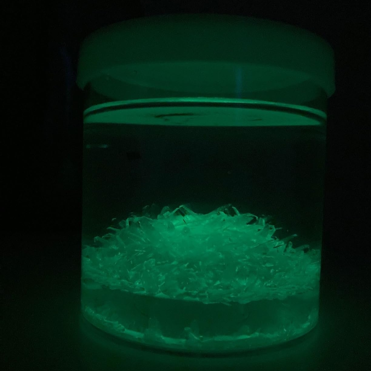 Glow Crystal Growing Photo by Edmondo EdmondoImage