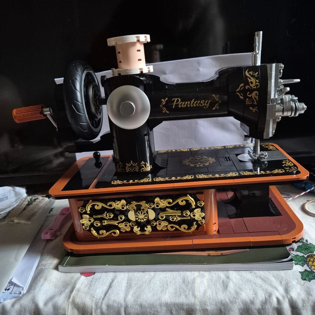 Retro Collection Hand Crank Sewing Machine Construction Set Photo by Elizabeth ElizabethImage