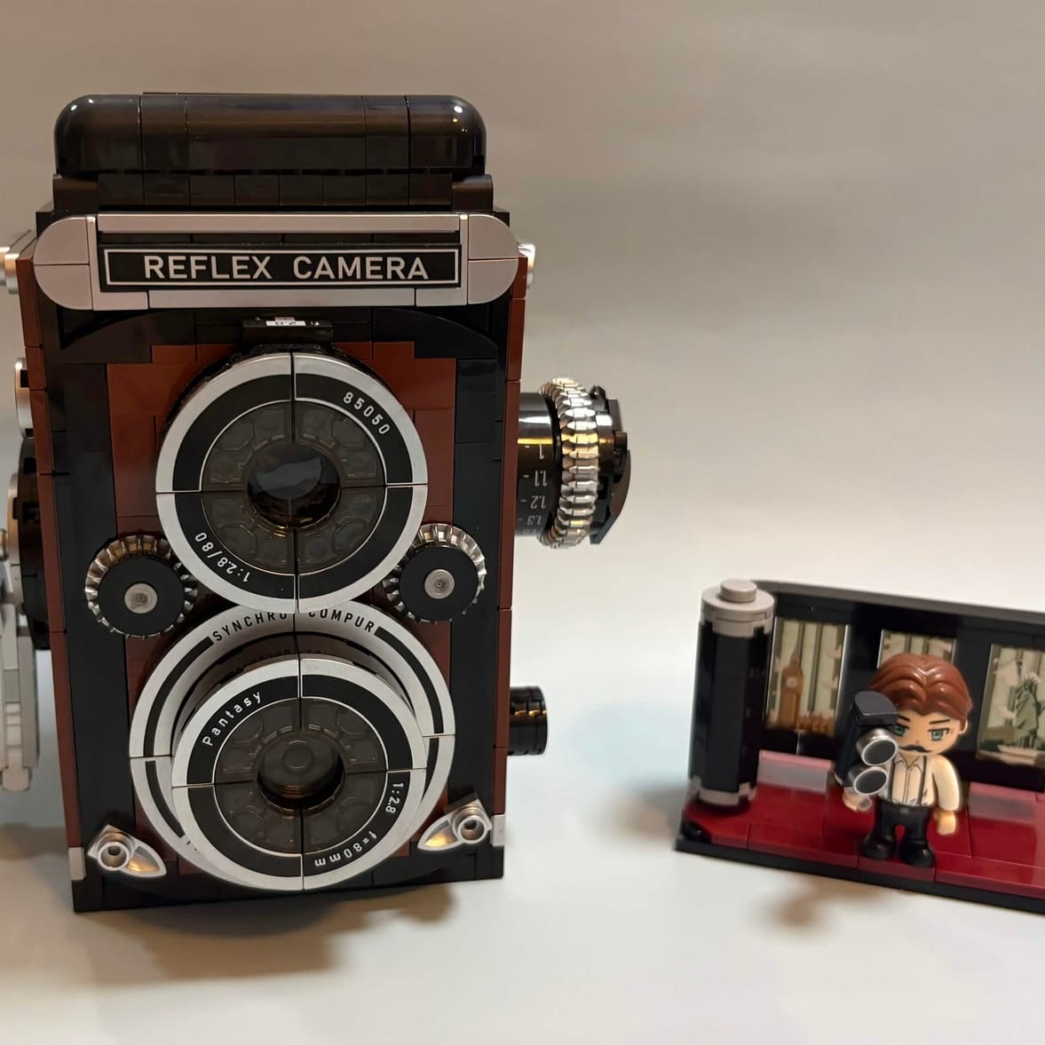 Retro Collection Twin Lens Reflex Camera Construction Set Photo by Anonymous AnonymousImage