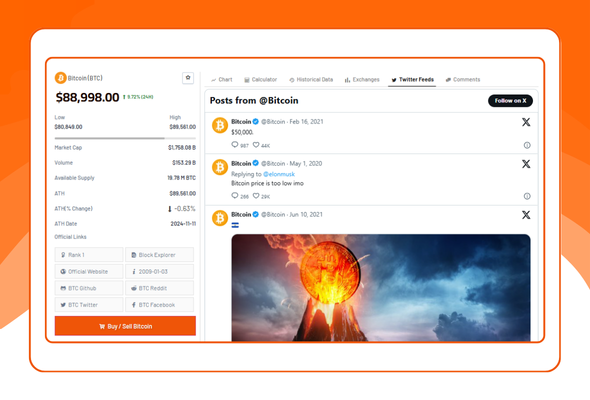 Coins MarketCap - WordPress Cryptocurrency Plugin - 6