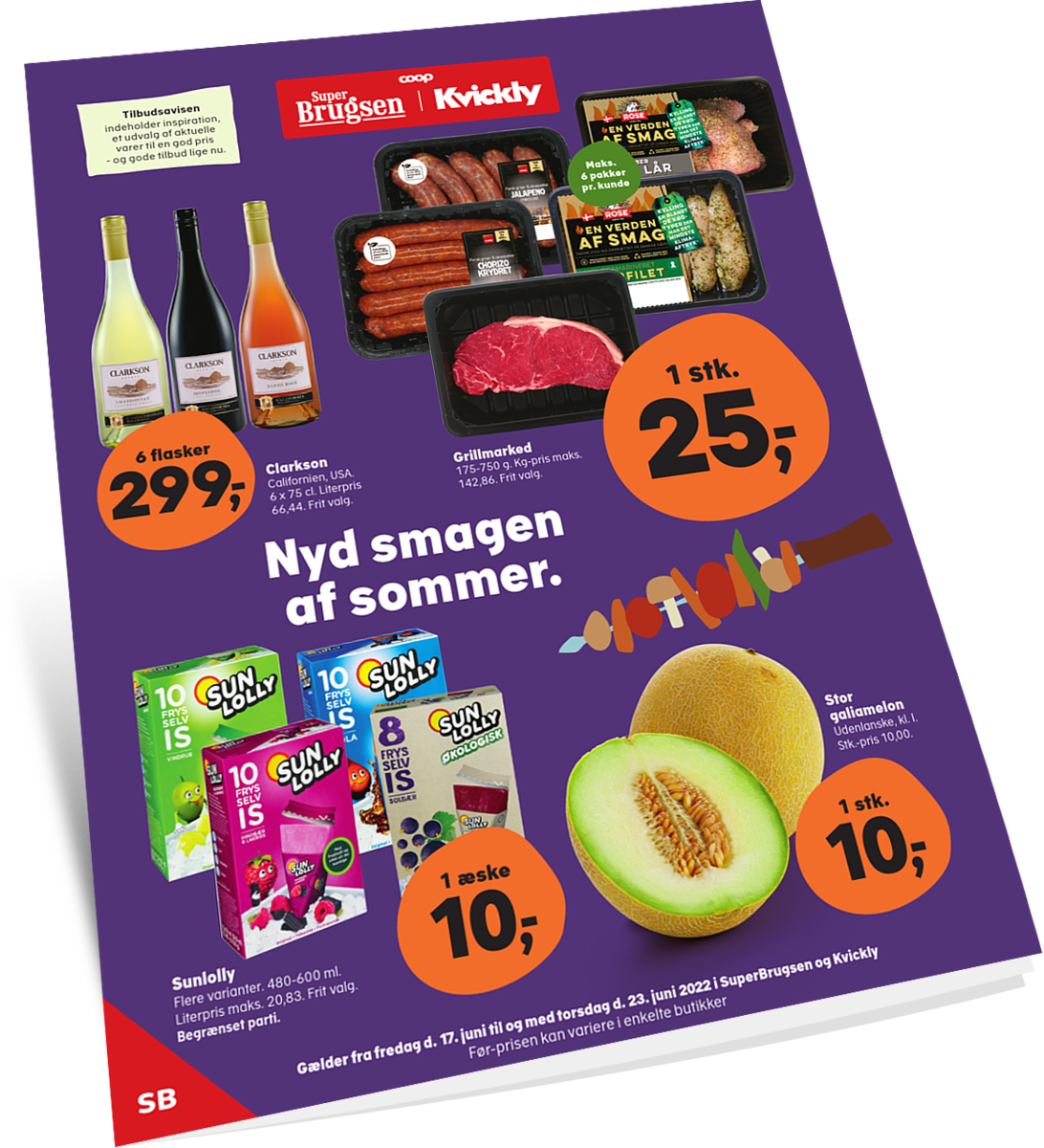  Spændende varer fra morgen til aften. 