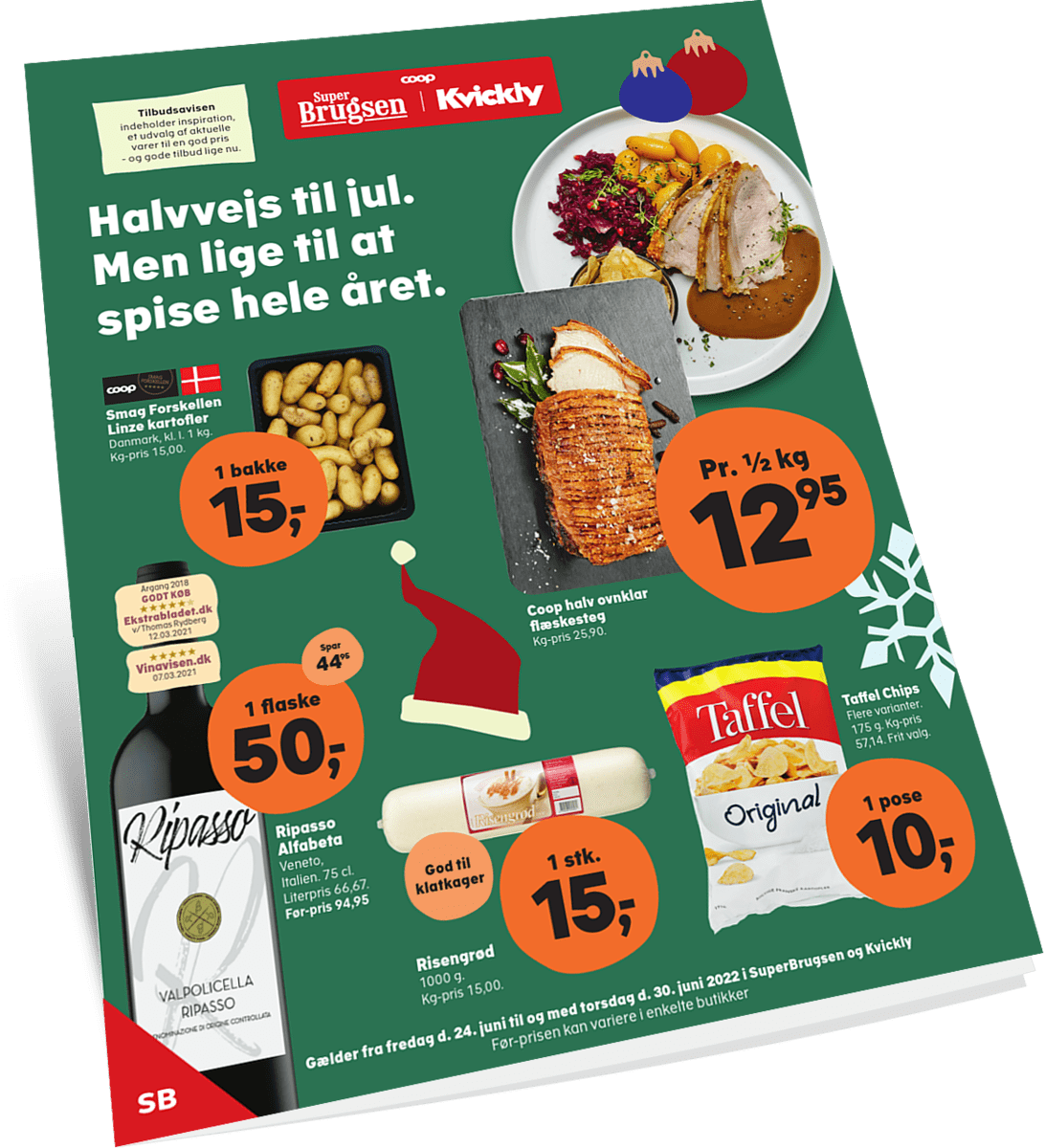 Klik på knappen og få det hele med. 