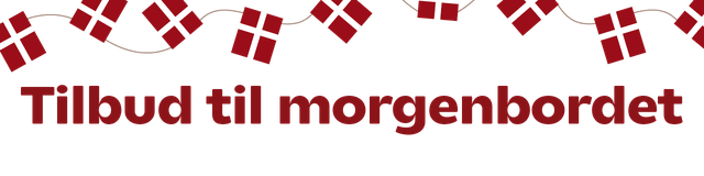 Tilbud til morgenbordet