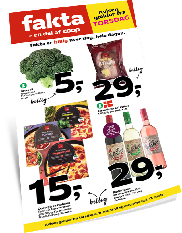 find de gode hverdagstilbud i den nye avis