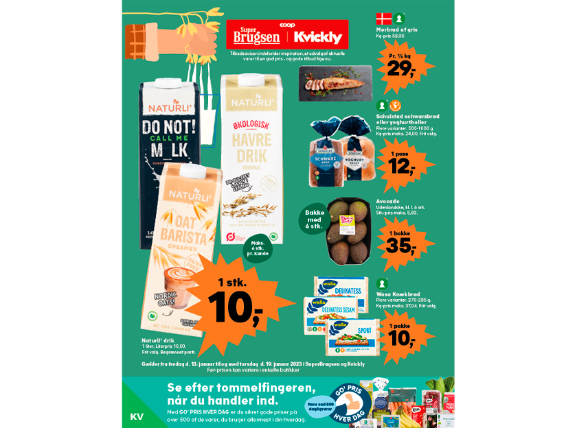  Anvend varer fra ugens avis i din madlavning 
