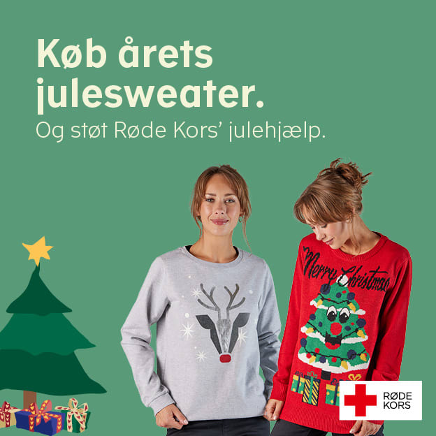  En julesweater, der gør en forskel. 