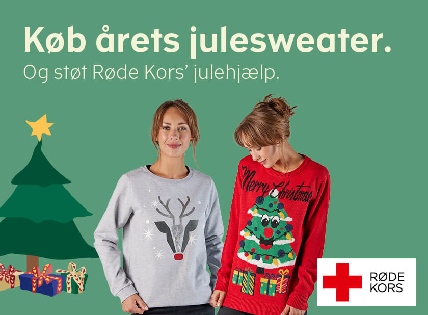  En julesweater, der gør en forskel. 