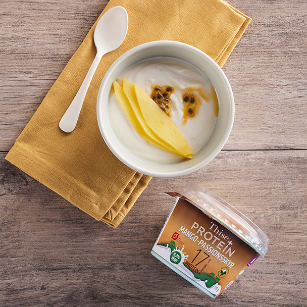  NYHED! Thise Protein+ serien - skyr med færre kulhydrater 