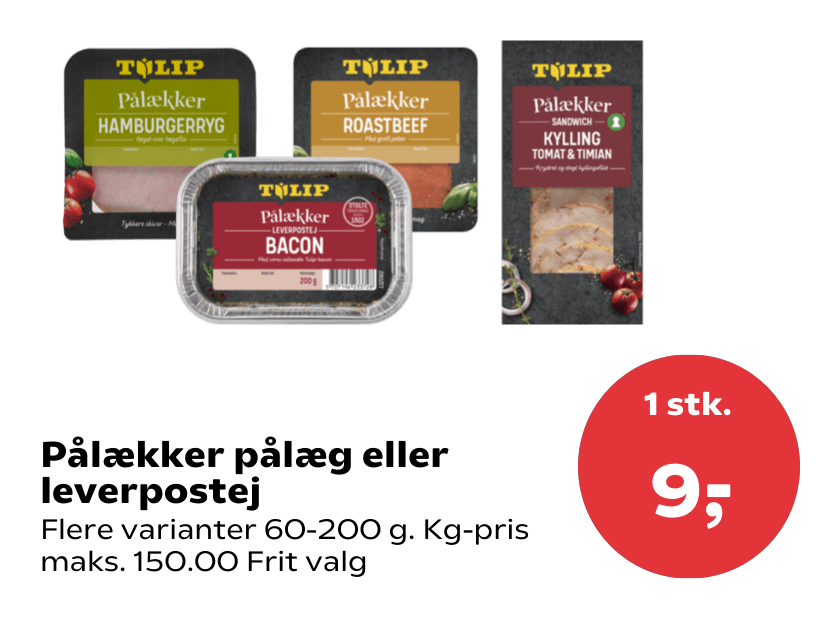 Pålækker pålæg eller leverpostej