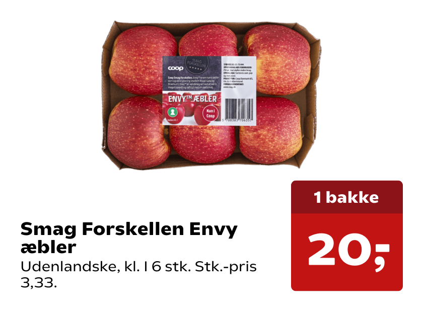 Smag Forskellen Envy æbler