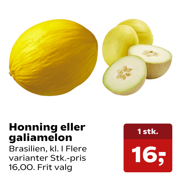 Honning eller galiamelon