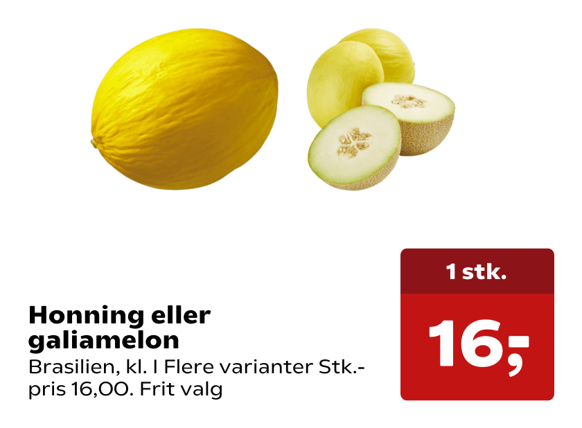 Honning eller galiamelon