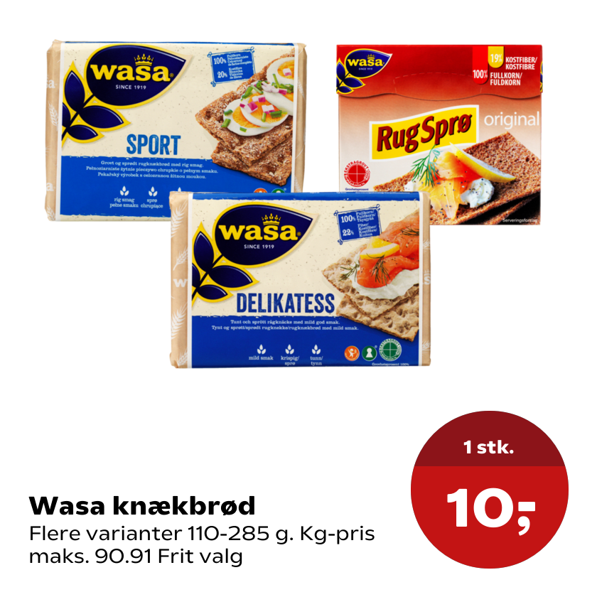 Wasa knækbrød