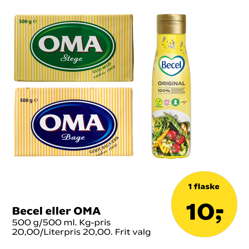 Becel eller OMA