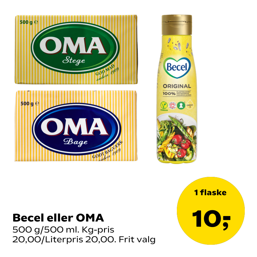 Becel eller OMA