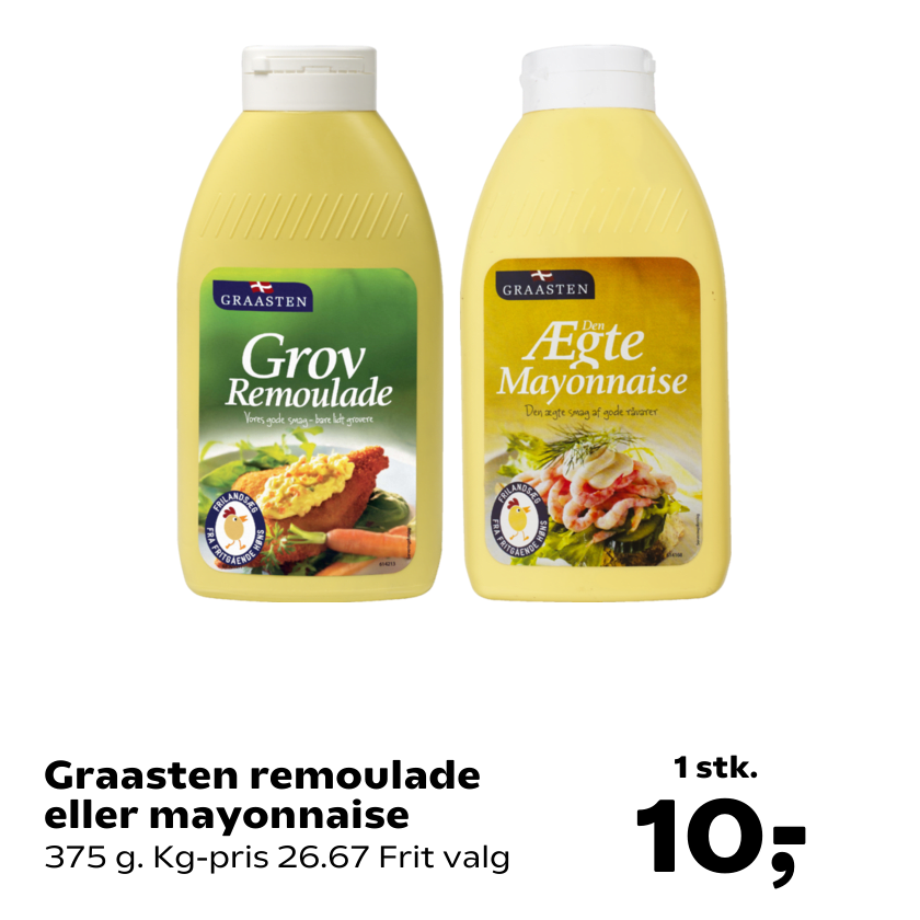 Graasten remoulade eller mayonnaise