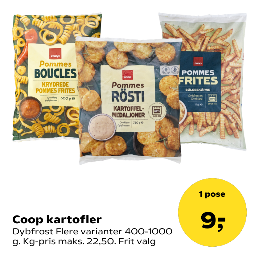 Coop kartofler