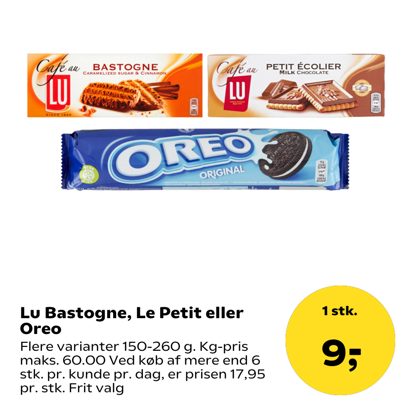 Lu Bastogne, Le Petit eller Oreo