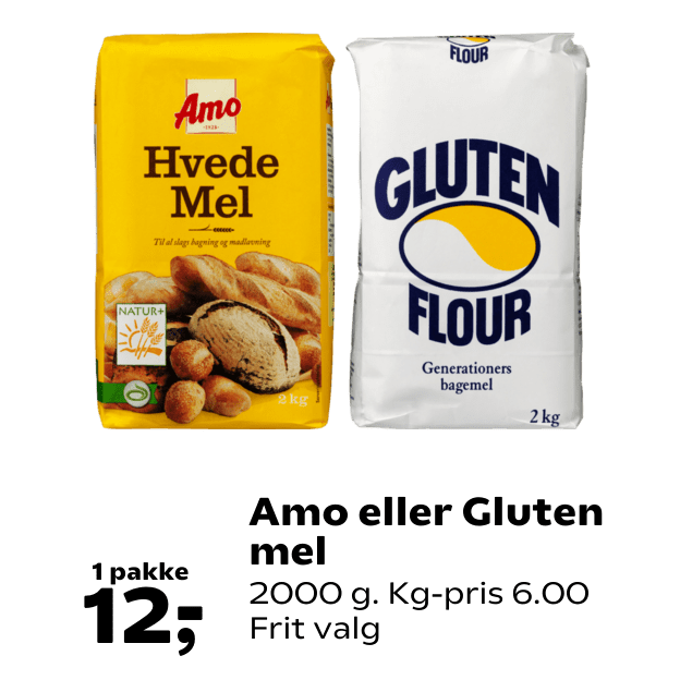 Amo eller Gluten mel